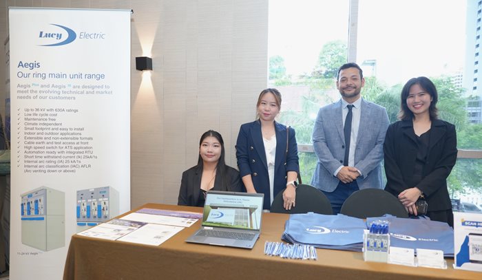 Lucy Electric Thailand team