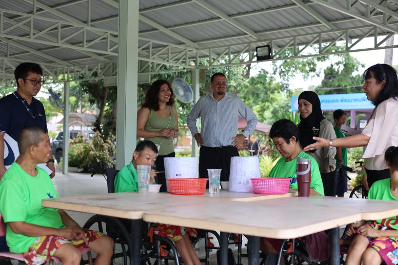 Lucy Electric Thailand CSR Team Donates to Karunyawet Home in Chonburi