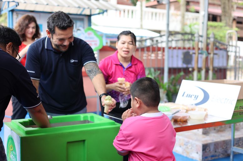 Lucy Electric Thailand CSR Team Supports Wat Nong Bon Vipassana Early Childhood Centre